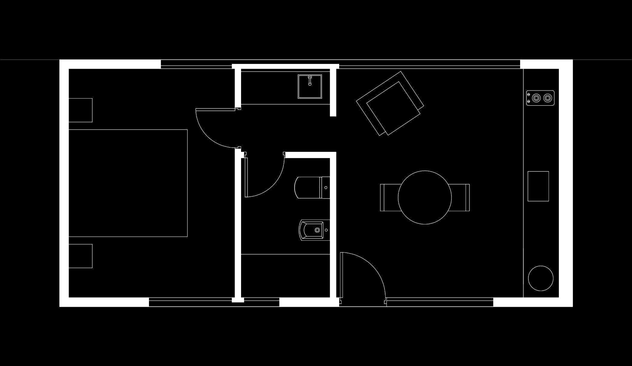 Suite 1 - 1 dormitorio